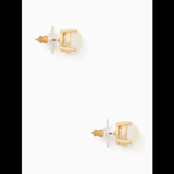 Kate Spade Pearl Gumdrop Studs / NWT - Picture 5 of 6